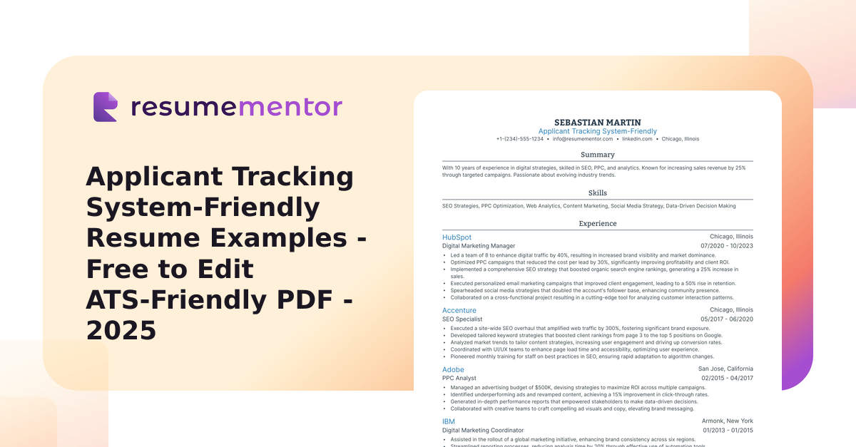 Applicant Tracking System Friendly - Applicant Tracking System Friendly Resume Examples Pvbh72dYwoli7ZFgaDXshtuReqY6lkLPyLV5lcsq 