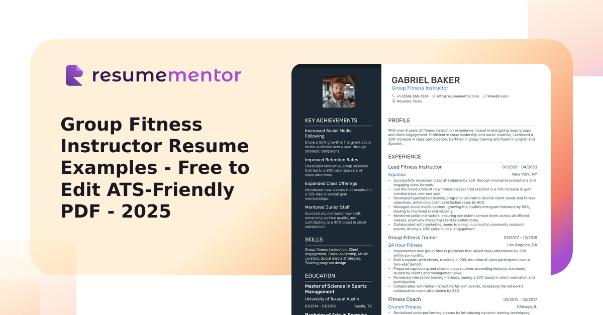 Group Fitness Instructor Resume - Group Fitness Instructor Resume Examples HgrM4NcdIJQgxkmEq3zsYRiFOs3OqvOTrFLCALFi 