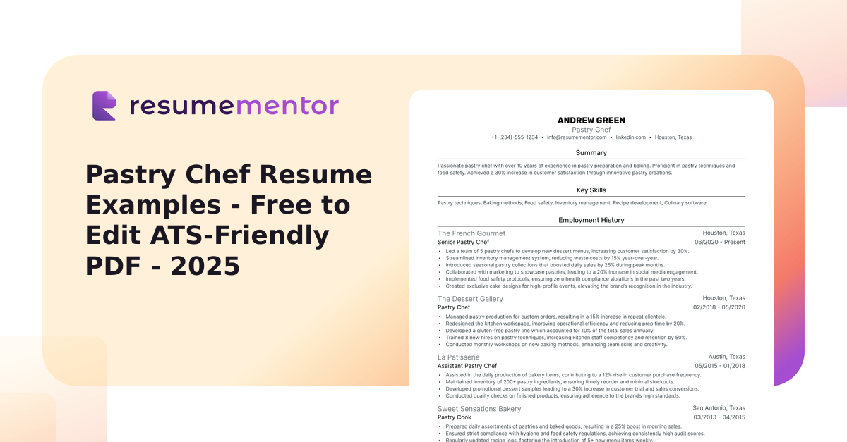 Pastry Chef Resume Examples Free - Pastry Chef Resume Examples 8NF3PAygqBtD13acTOrblmpgWCWOg8s2nYcwUsfb