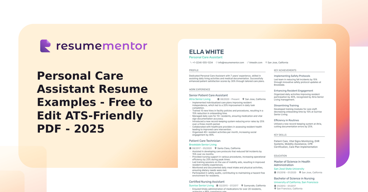 Personal Care Assistant Resume - Personal Care Assistant Resume Examples 35TZXJhu92gnGiyZprfZTPs6znkjufDoyLObRyq9 